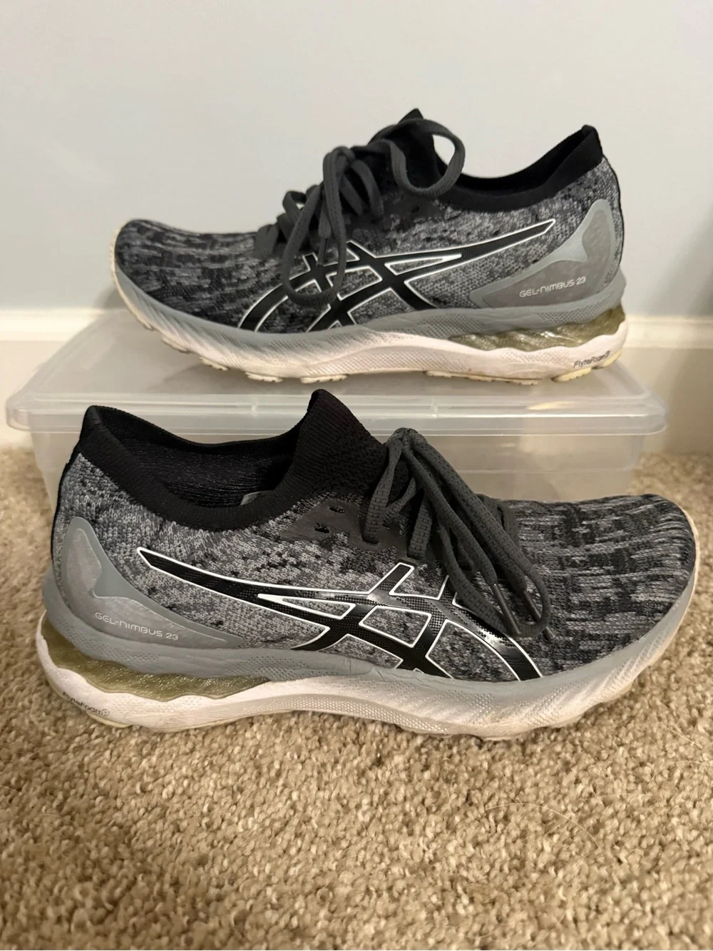 Asics breathable knit